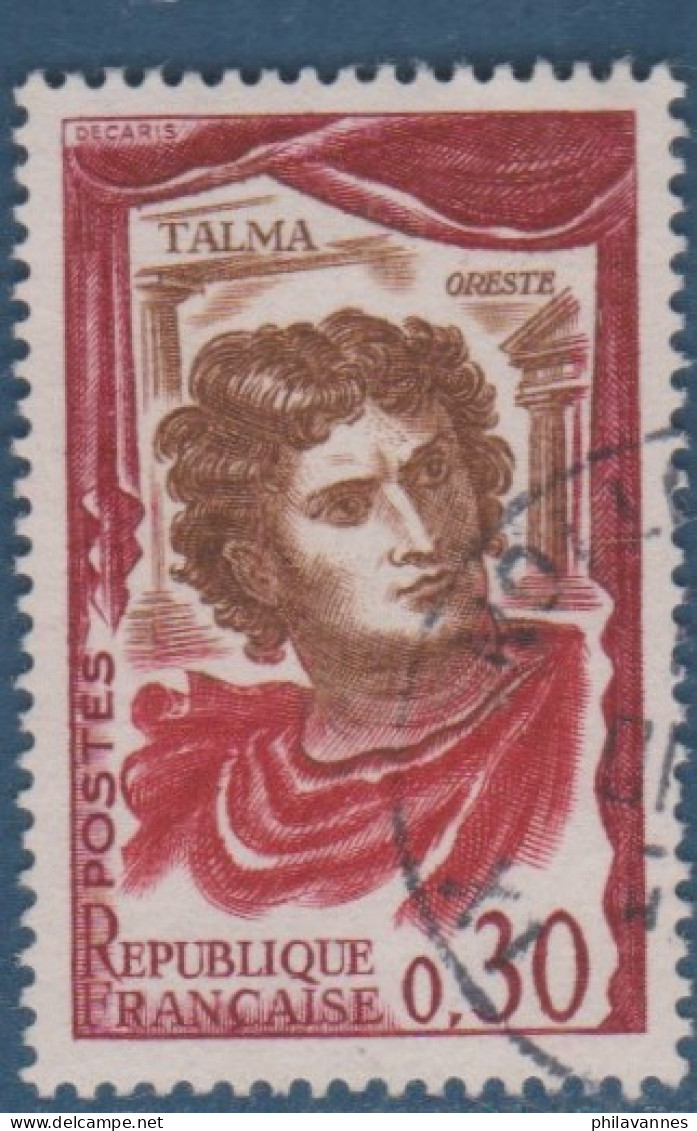 Talma, N° 1302 , Petite Variété, Cou Rougeatre  ( V2307B/10.7) - Gebruikt