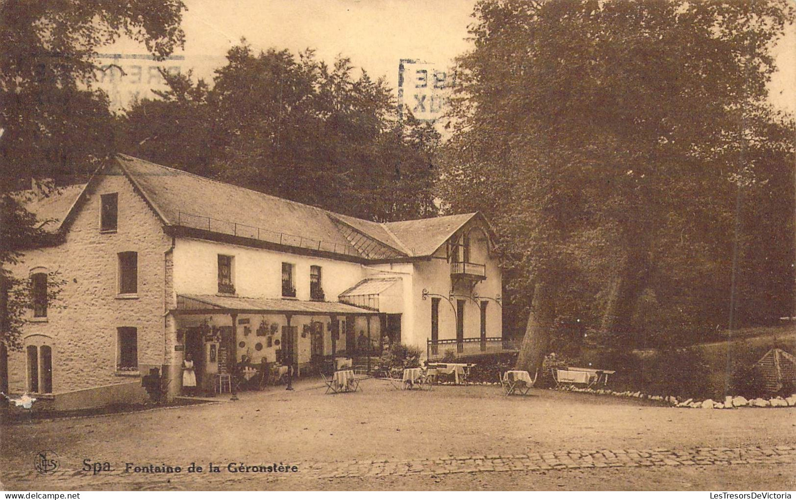 BELGIQUE - SPA - Fontaine De La Géronstère - Carte Postale Ancienne - Spa