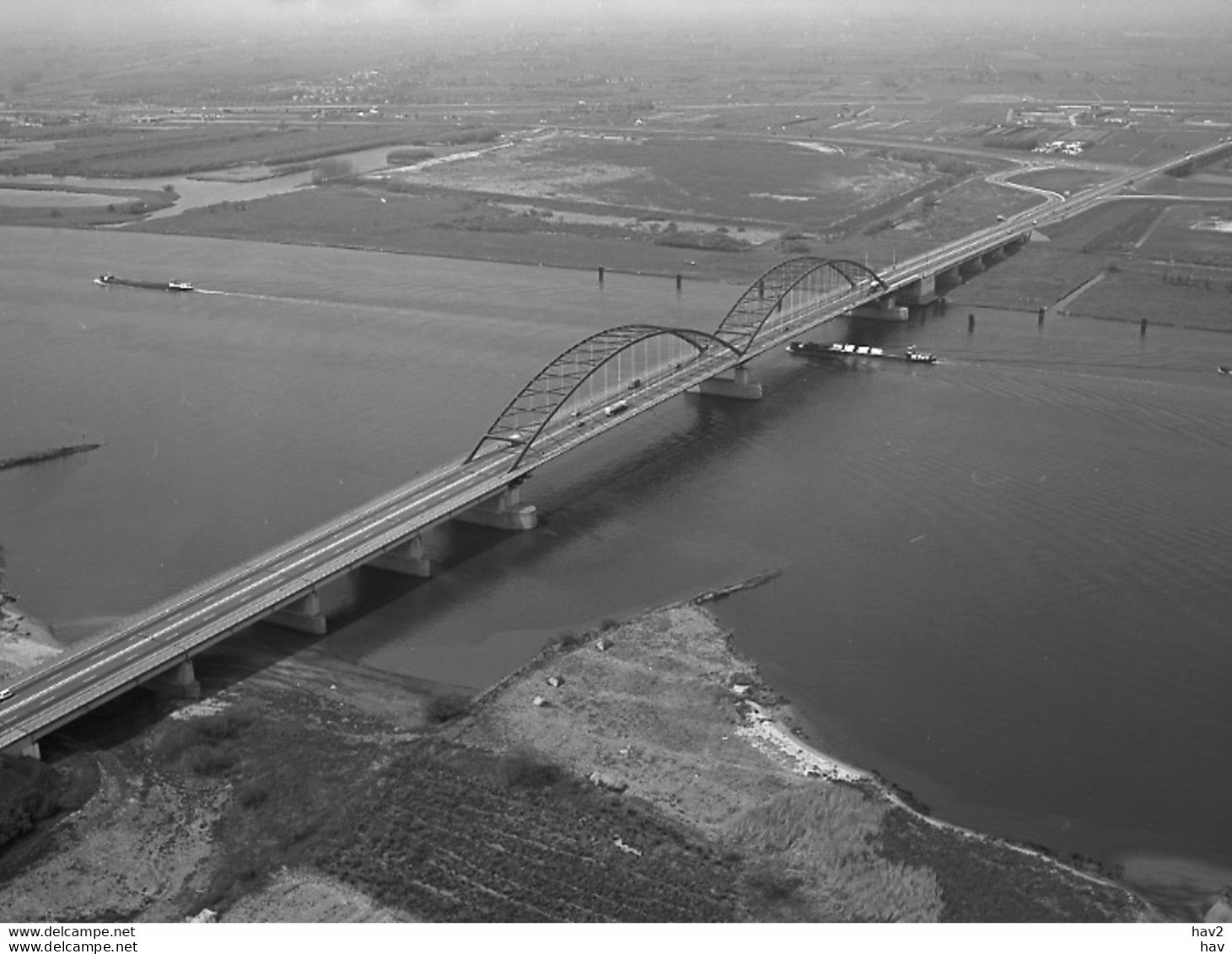 Gorinchem, Brug, Luchtfoto LF489 - Gorinchem