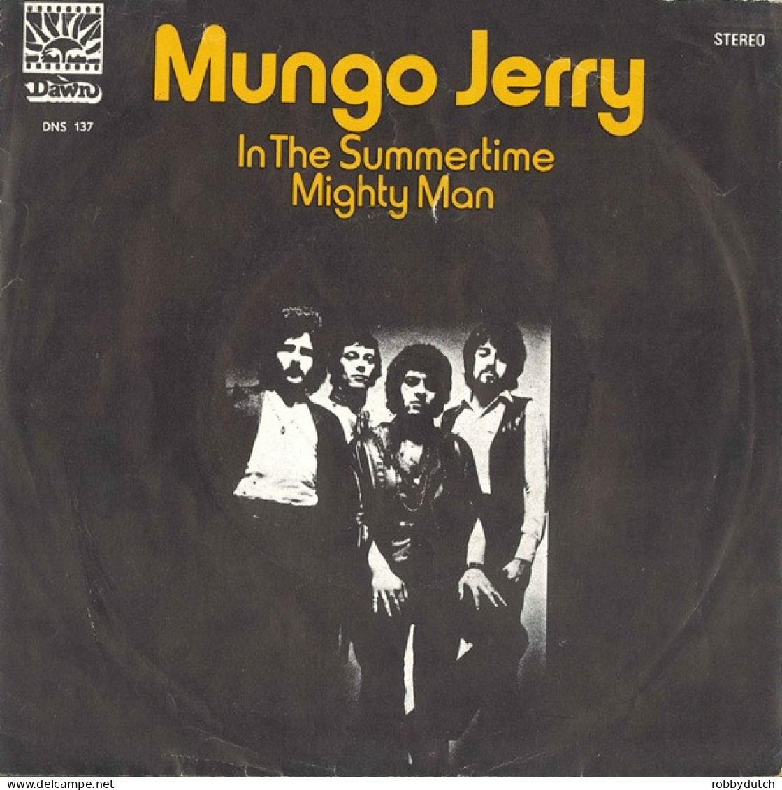 * 7"  *  MUNGO JERRY - IN THE SUMMERTIME (Holland 1970) - Country & Folk