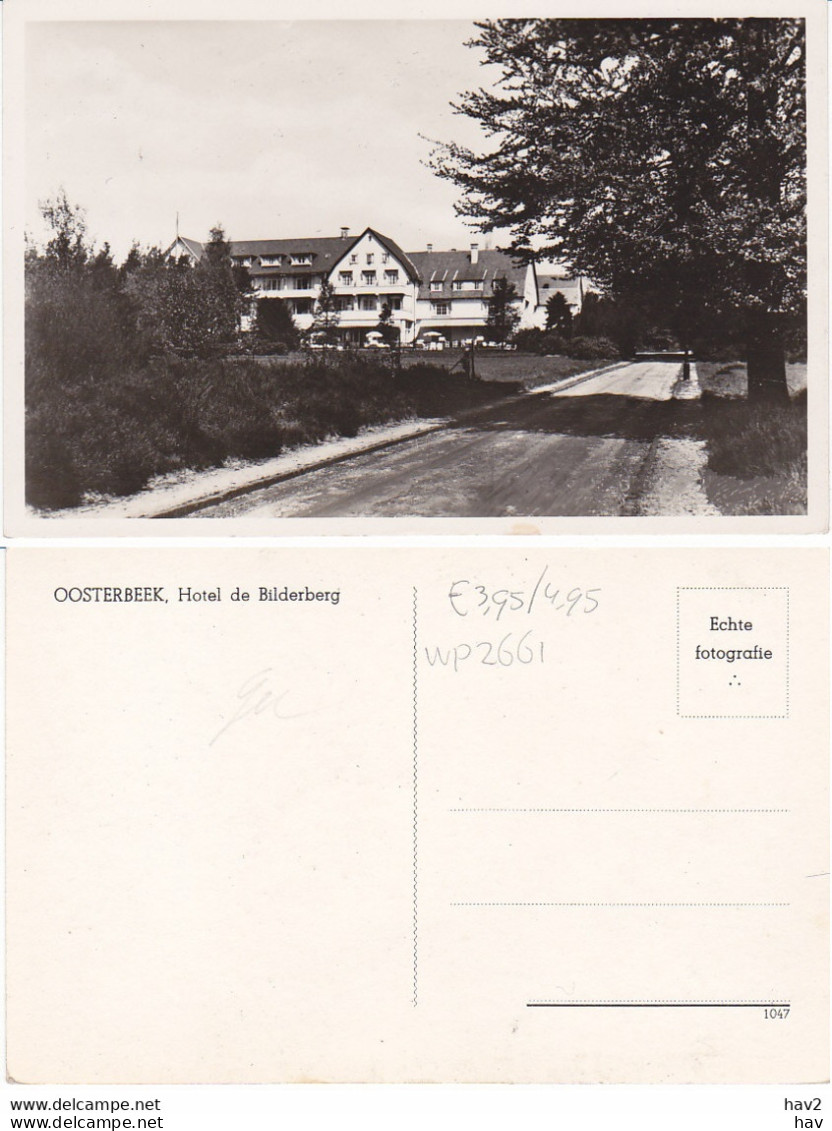 Oosterbeek Hotel De Bilderberg WP2661 - Oosterbeek