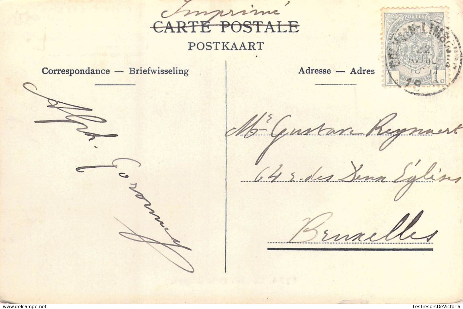 BELGIQUE - Le Lion De La Gileppe - Carte Postale Ancienne - Autres & Non Classés