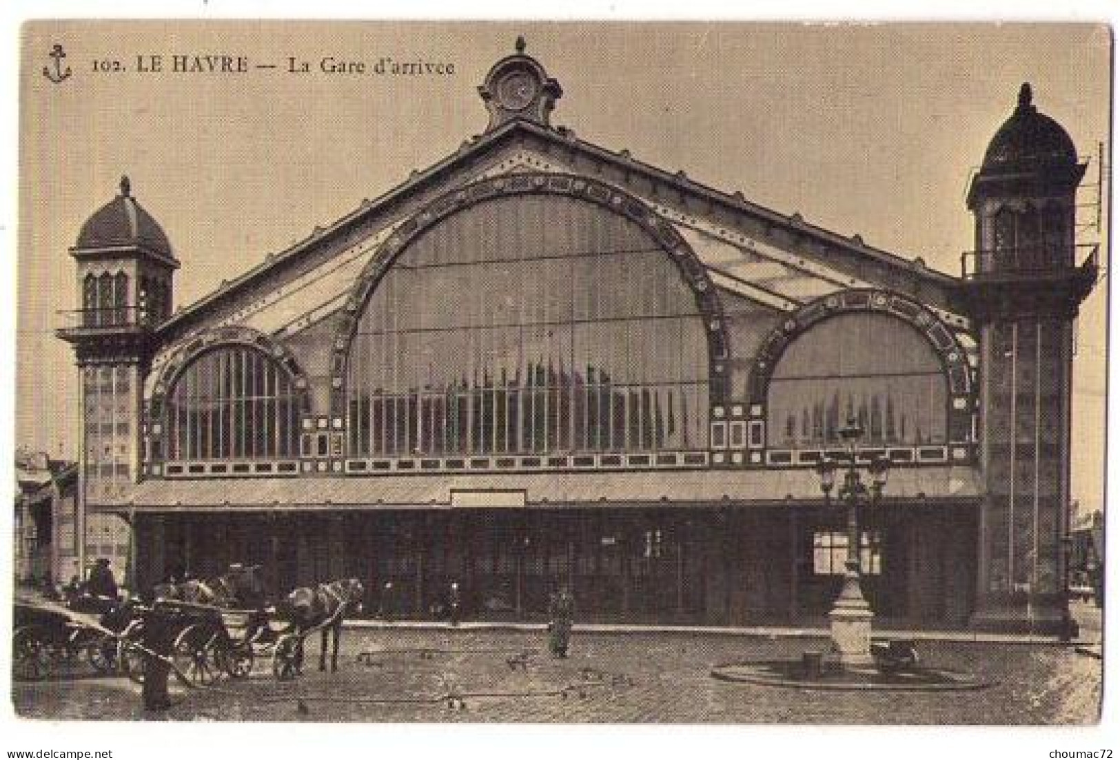 (76) 042, Le Havre, La Gare D'Arrivée - Station