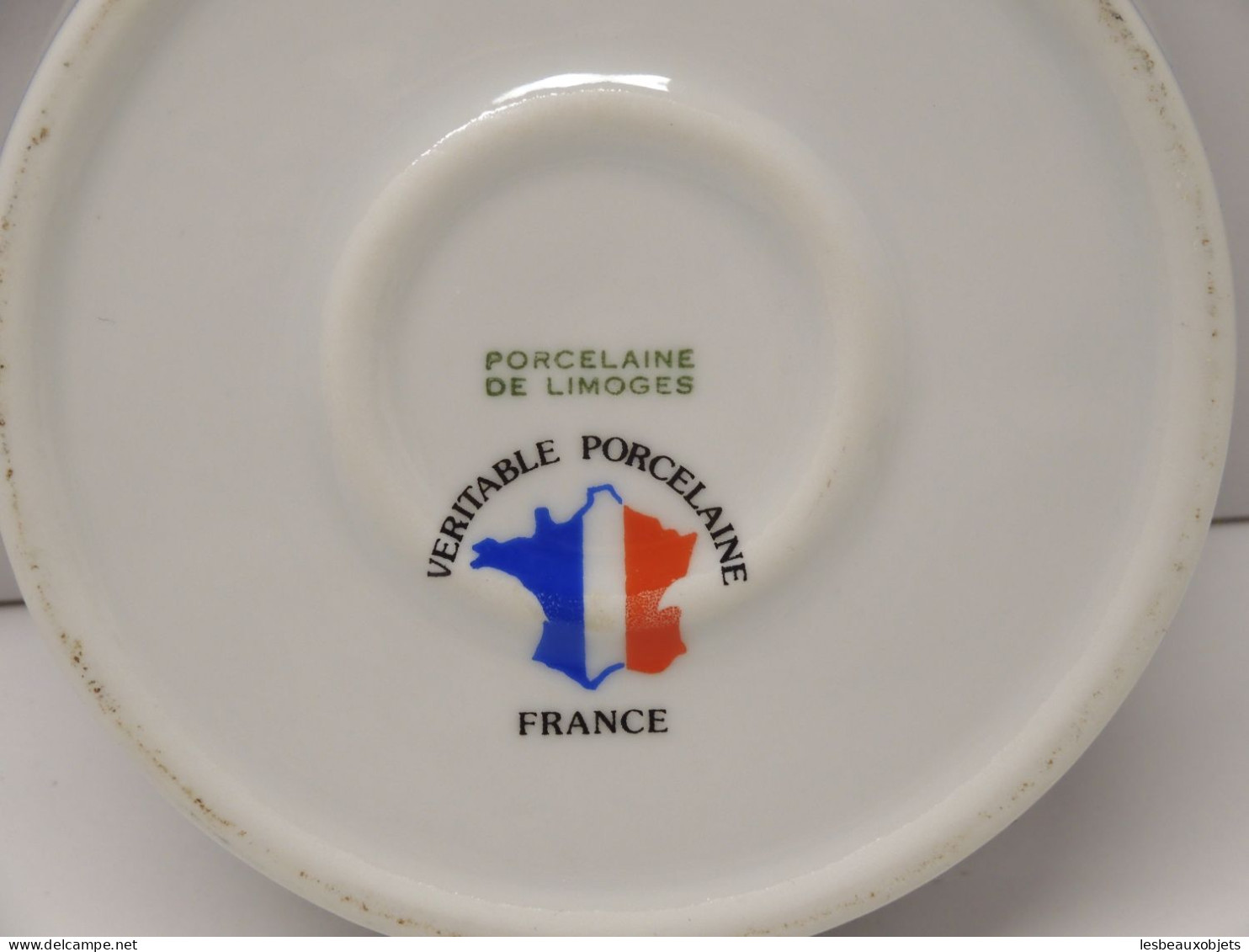 -BONBONNIERE PORCELAINE 1789/1989 DRAPEAUX BLEU BLANC ROUGE BONNET FRYGIEN   E