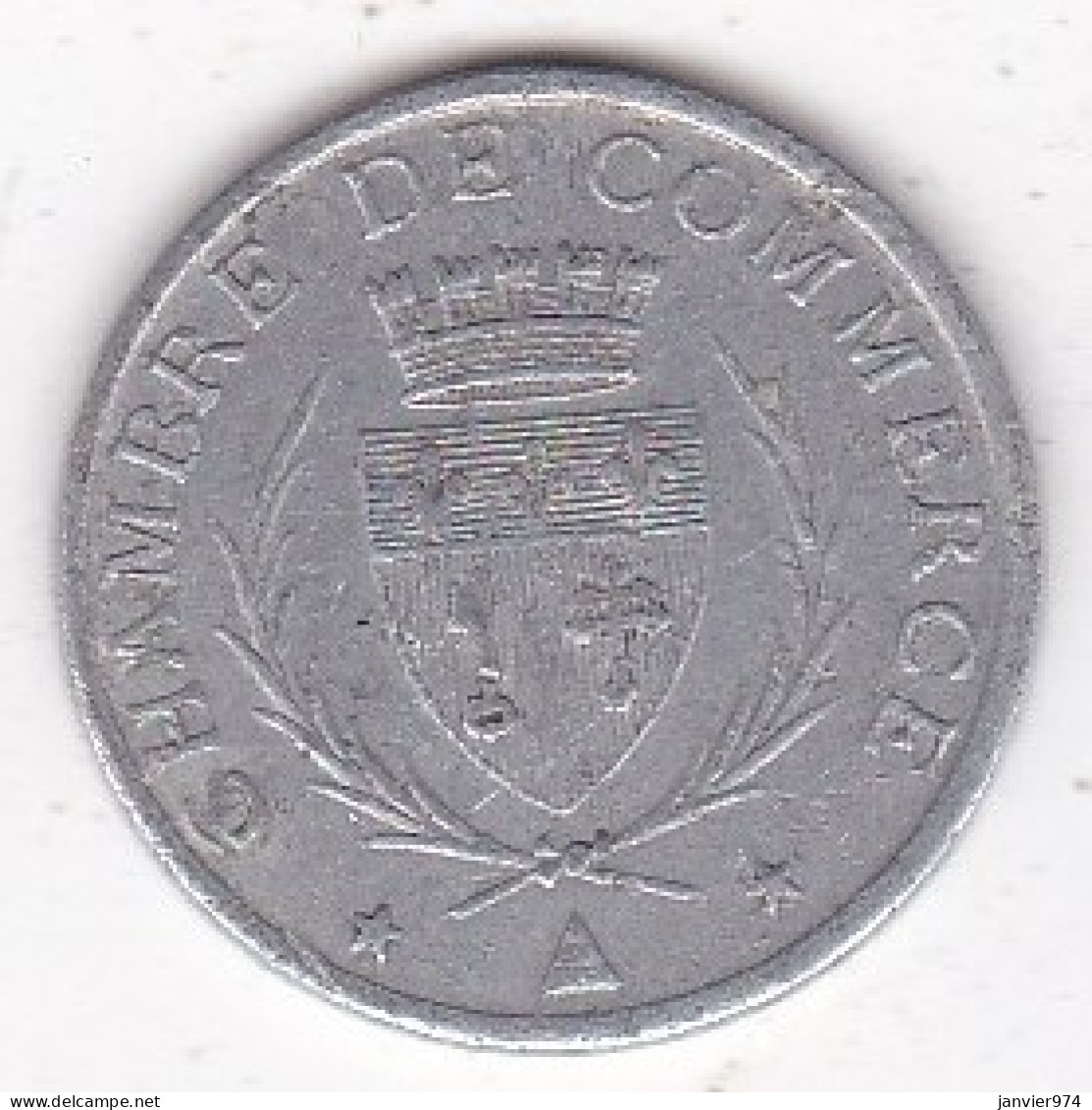 11. Aude.  Narbonne. Chambre De Commerce 10 Centimes 1920 . En Aluminium - Notgeld