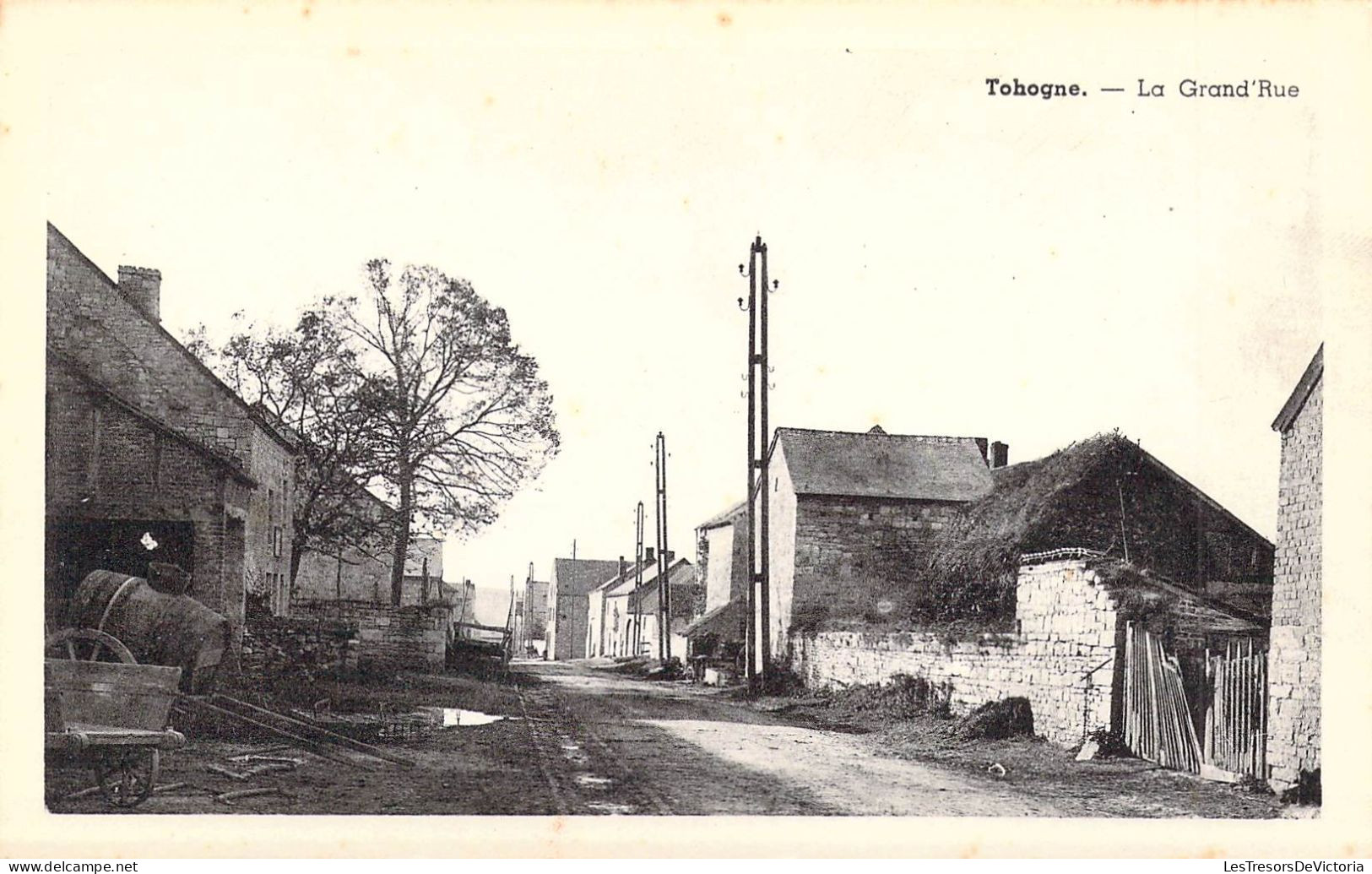 BELGIQUE - TOHOGNE - La Grand'Rue - Edit Luma - Carte Postale Ancienne - Andere & Zonder Classificatie