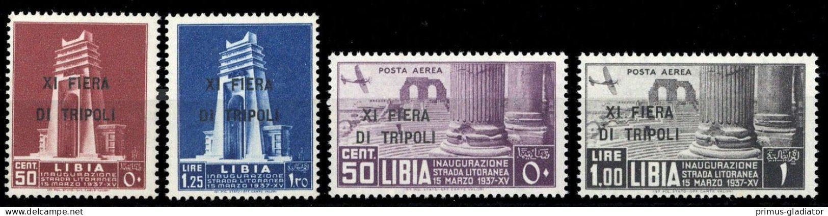 1937, Italienisch-Libyen, 85-88, ** - Sonstige & Ohne Zuordnung