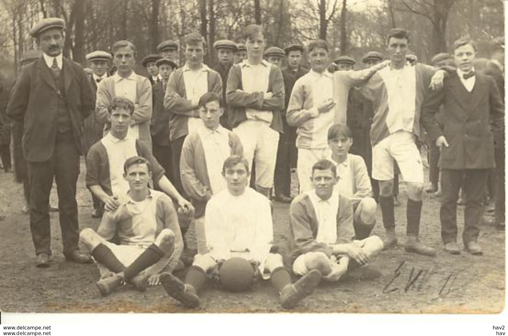 Enschede Voetbalteam ZEER OUD!! 4621 - Enschede