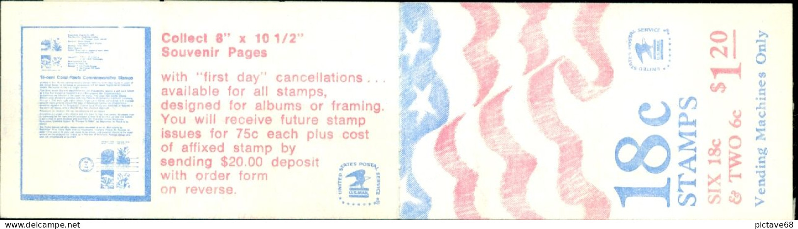 U.S.A. / CARNET / BOOKLET / YVERT N° C1314 - SCOTT N° BC27-BK128 - 1941-80