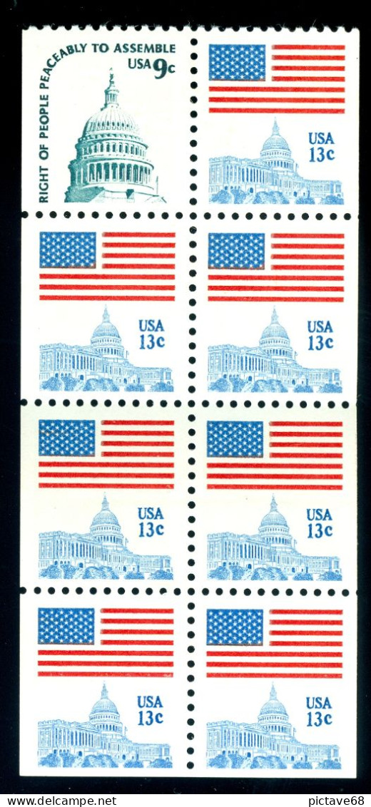 U.S.A. / CARNET / BOOKLET / FEUILLET DU CARNET N° YVERT C1156b - 1941-80