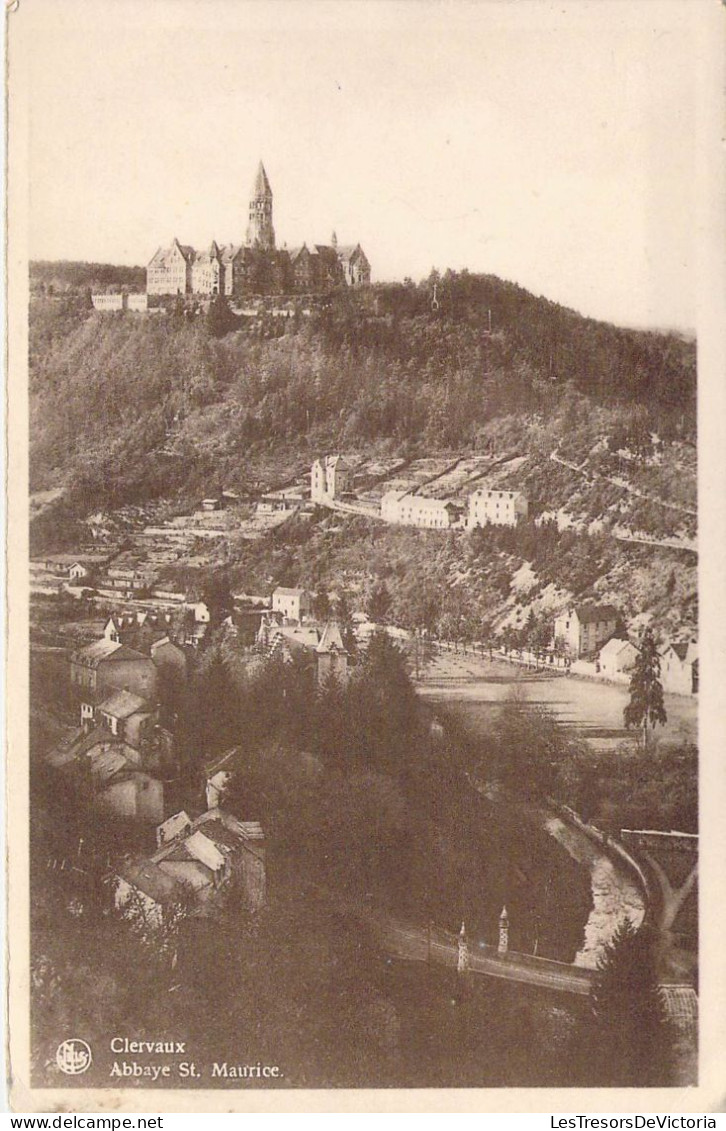 LUXEMBOURG - Clervaux - Abbaye St. Maurice - Carte Postale Ancienne - Clervaux