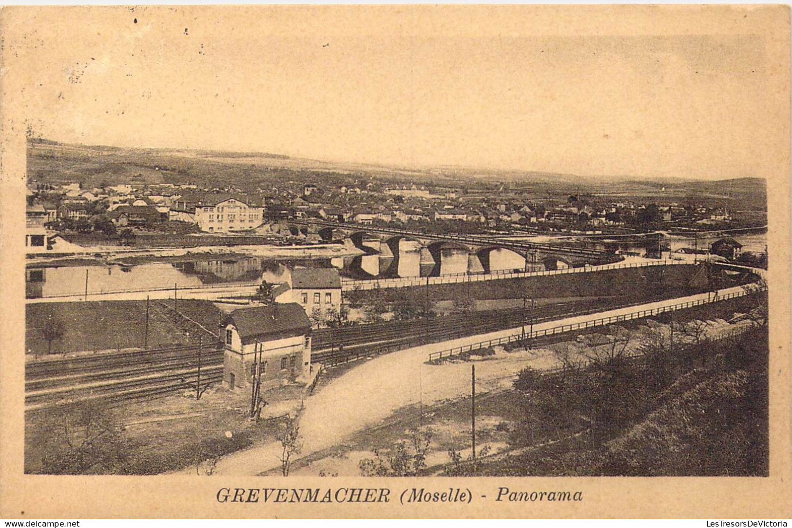 Luxembourg - Grevenmacher - Panorama - Carte Postale Ancienne - Autres & Non Classés