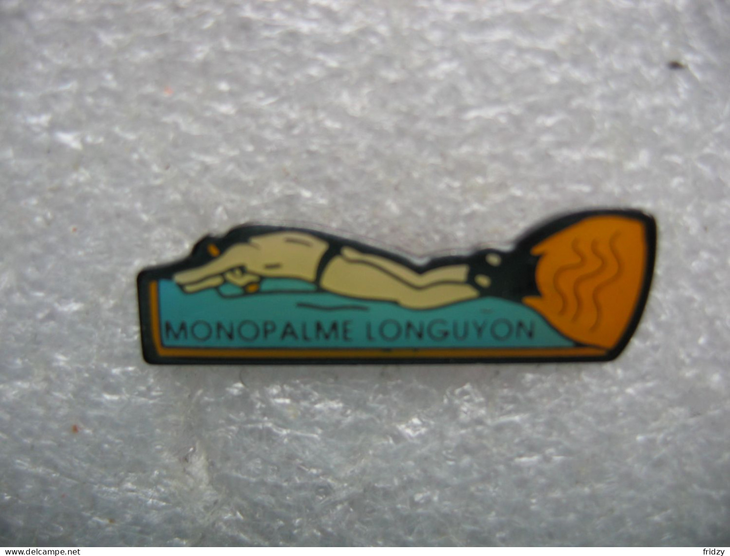 Pin's Sport, Monopalme à Longuyon Au Club Longwy Apnée Natation - Duiken