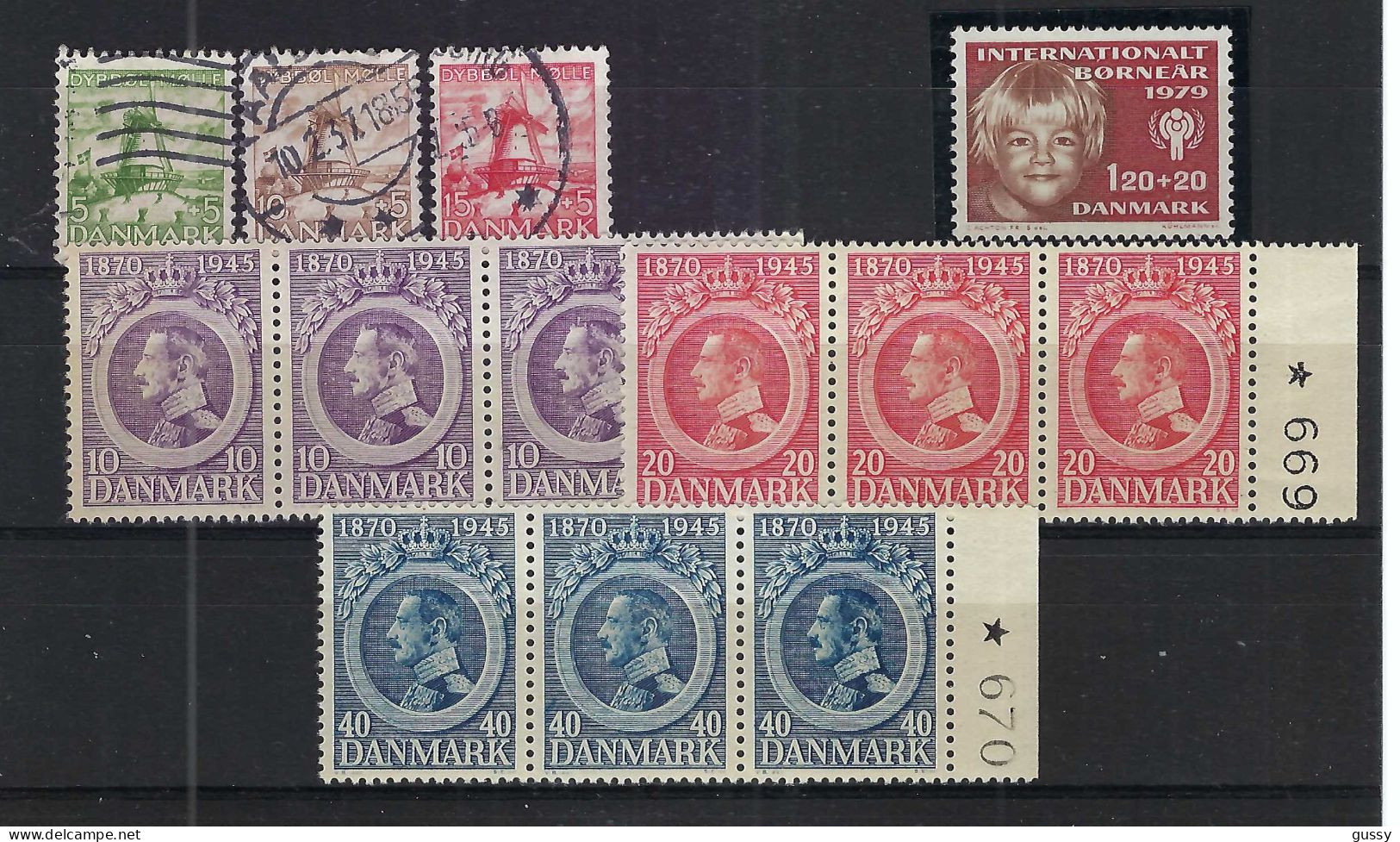 DANEMARK 1950-70: Lot De Neufs** Et D'obl. CAD - Unused Stamps