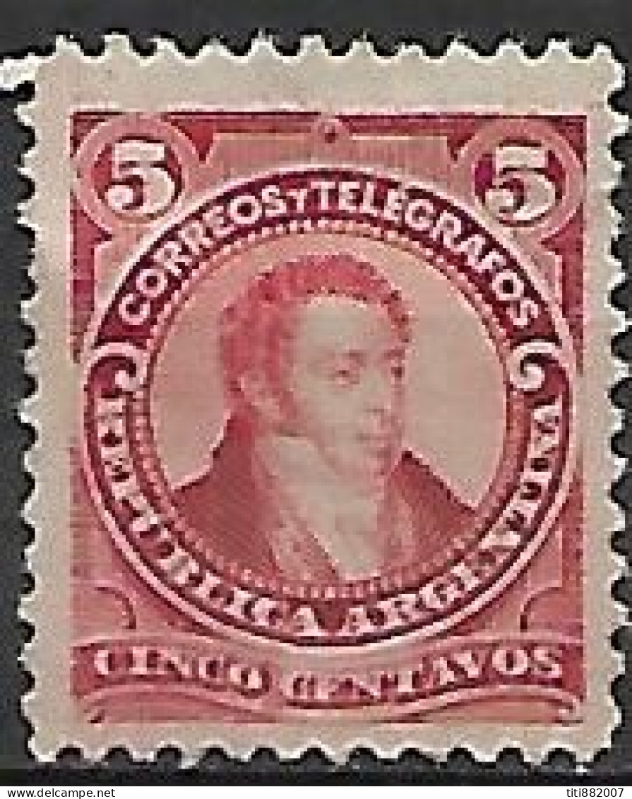 ARGENTINE   -   1889  .  Y&T N° 79 (*) - Unused Stamps