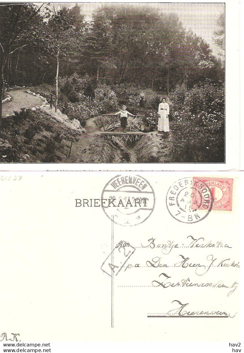 Heerenveen Natuur Groot Rond Stempel 1915 KE4437 - Heerenveen