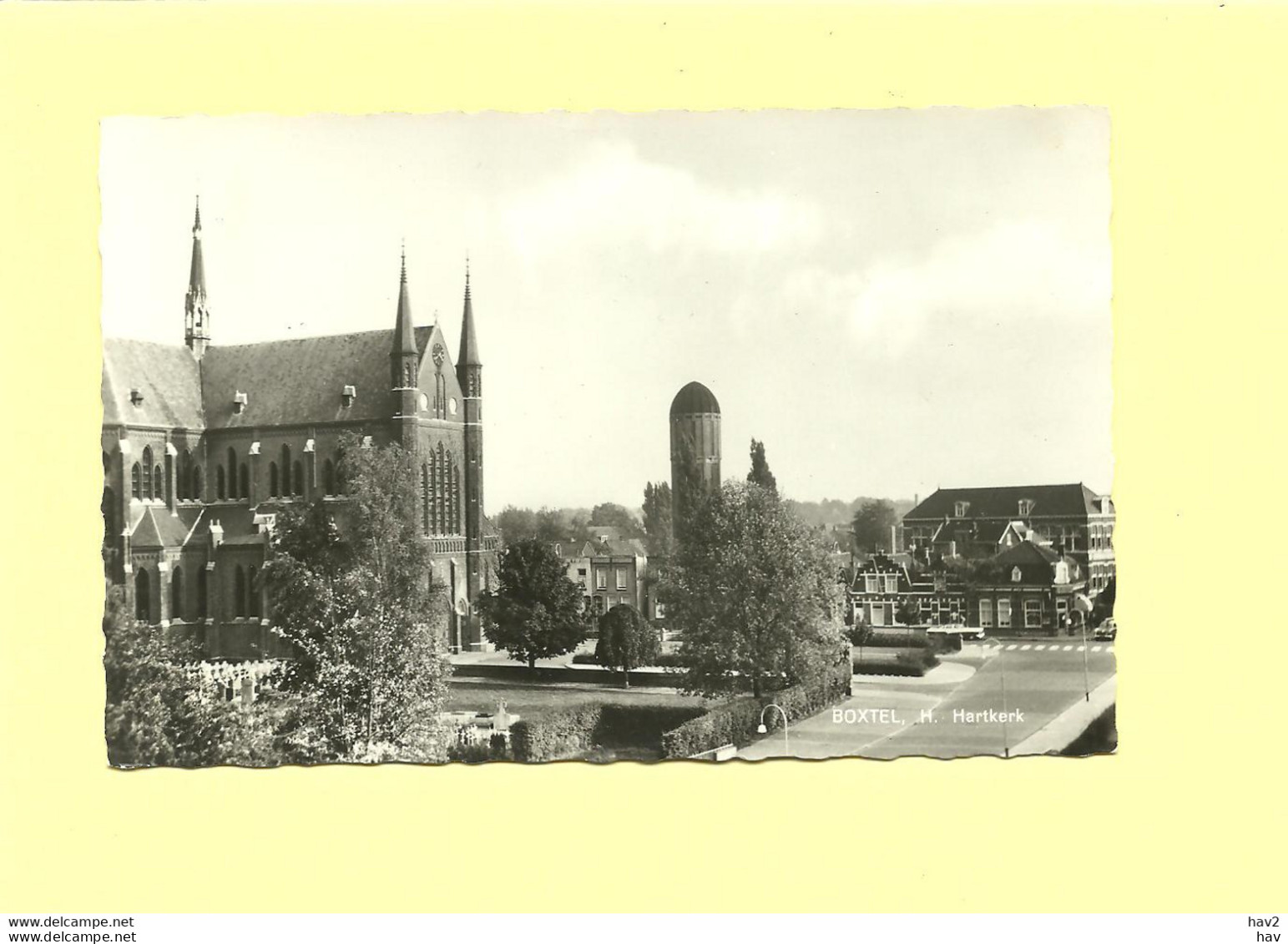 Boxtel Heilig Hart Kerk En Watertoren RY37016 - Boxtel