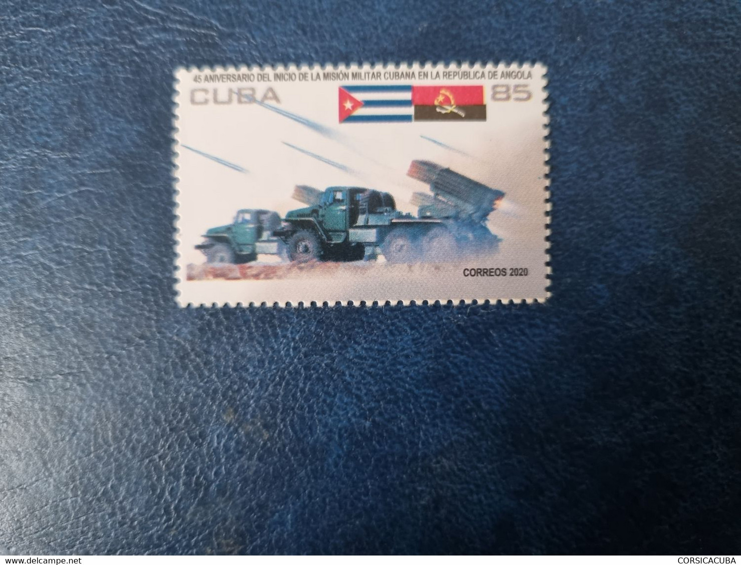 CUBA  NEUF  2020   MISION  MILITAR  EN  ANGOLA  //  PARFAIT  ETAT  //  1er  CHOIX  // - Neufs