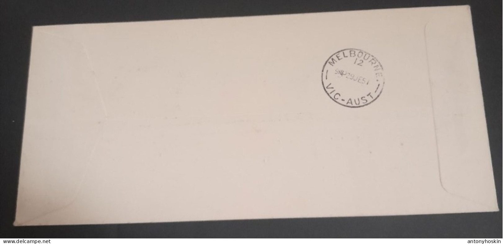29 June 1951 First Official Direct Air Mail Christchurch  -Melbourne. - Poste Aérienne