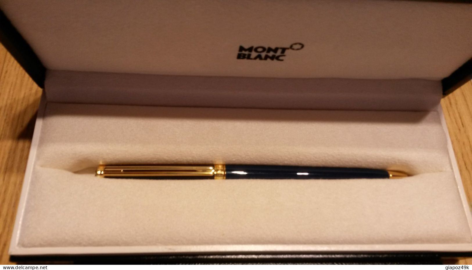 ● Penna A Sfera Mont Blanc ● Noblesse Oblige ● Confezione Originale ● Colore Blu Scuro ● - Pens