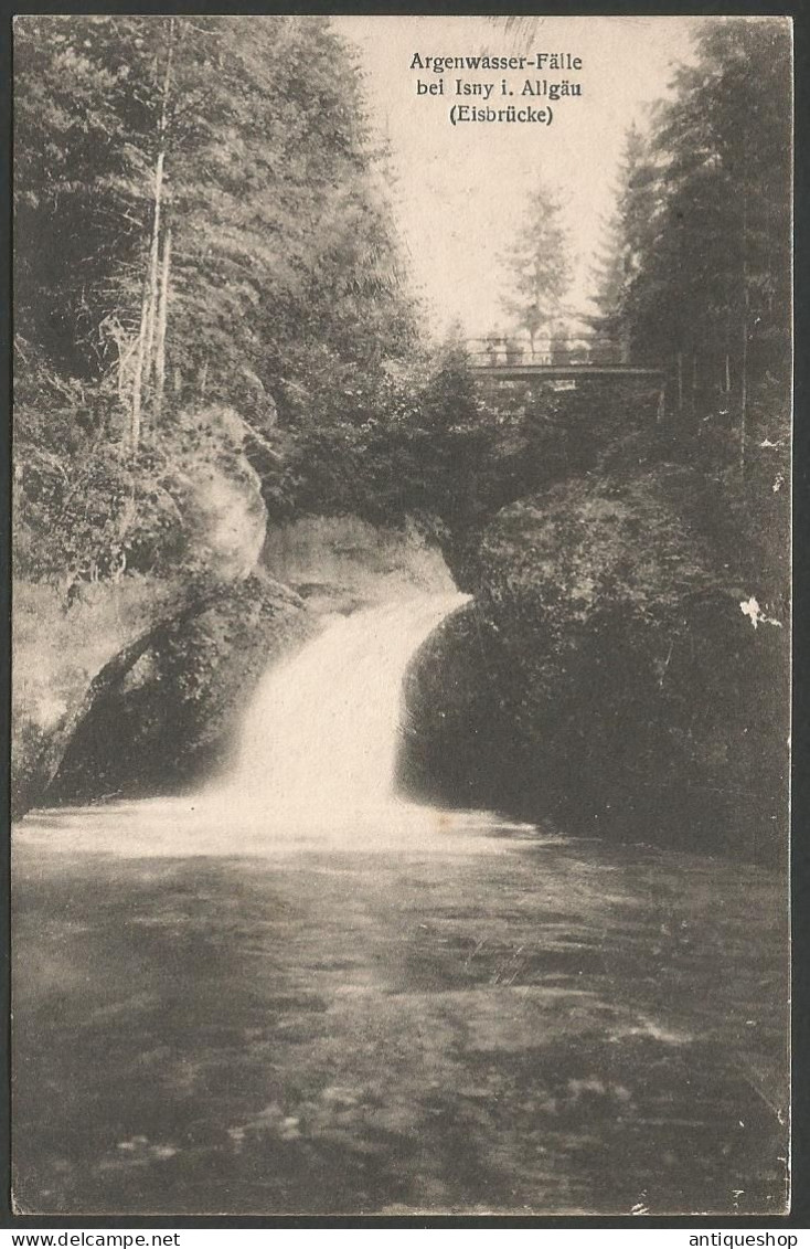 Germany-----Isny Im Allgäu(Argenwasser Falle)-----old Postcard - Isny