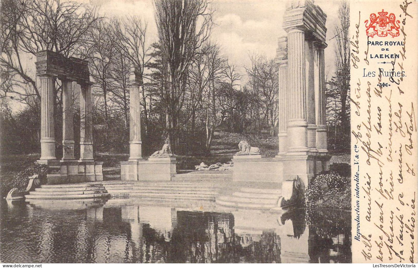 BELGIQUE - Bruxelles - Laeken - Parc Royal De Laeken - Carte Postale Ancienne - Forests, Parks