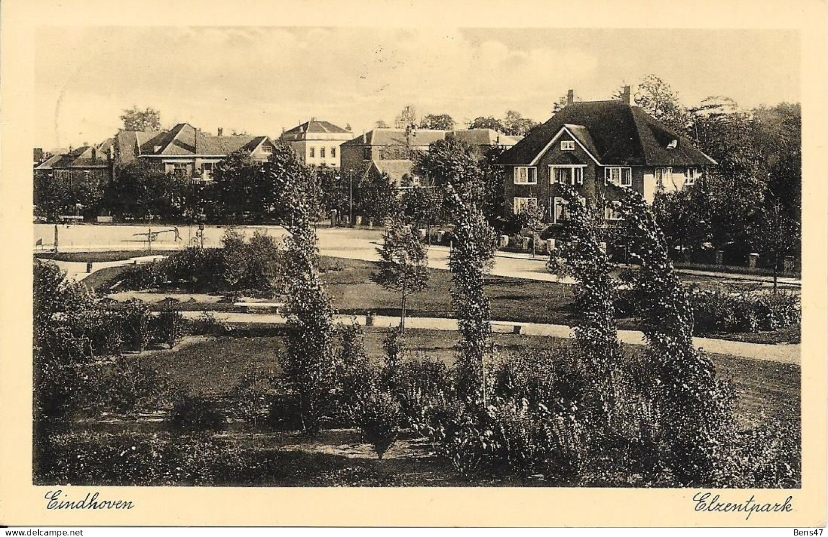 Eindhoven Elzentpark Gelopen 10-8-1938 - Eindhoven