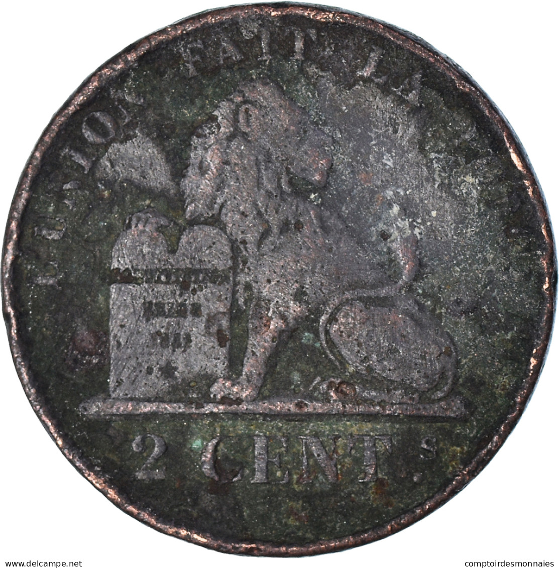 Monnaie, Belgique, 2 Centimes, 1859 - 2 Cent