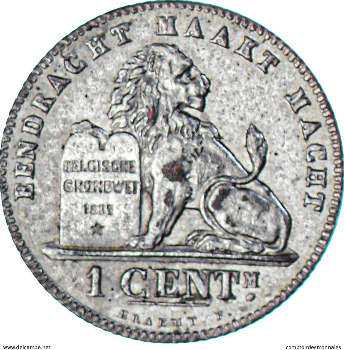 Monnaie, Belgique, Centime, 1887 - 1 Centime