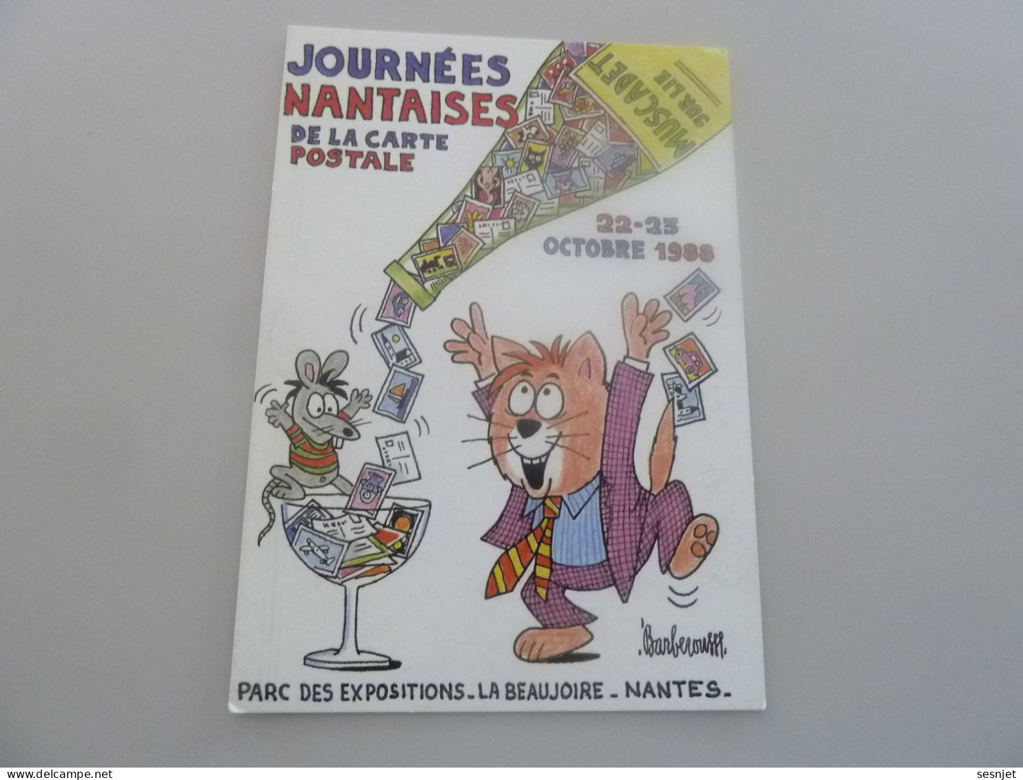 Nantes - Journées Nantaises De La Carte Postale - Editions Barberousse - Année 1988 - - Colecciones Y Lotes