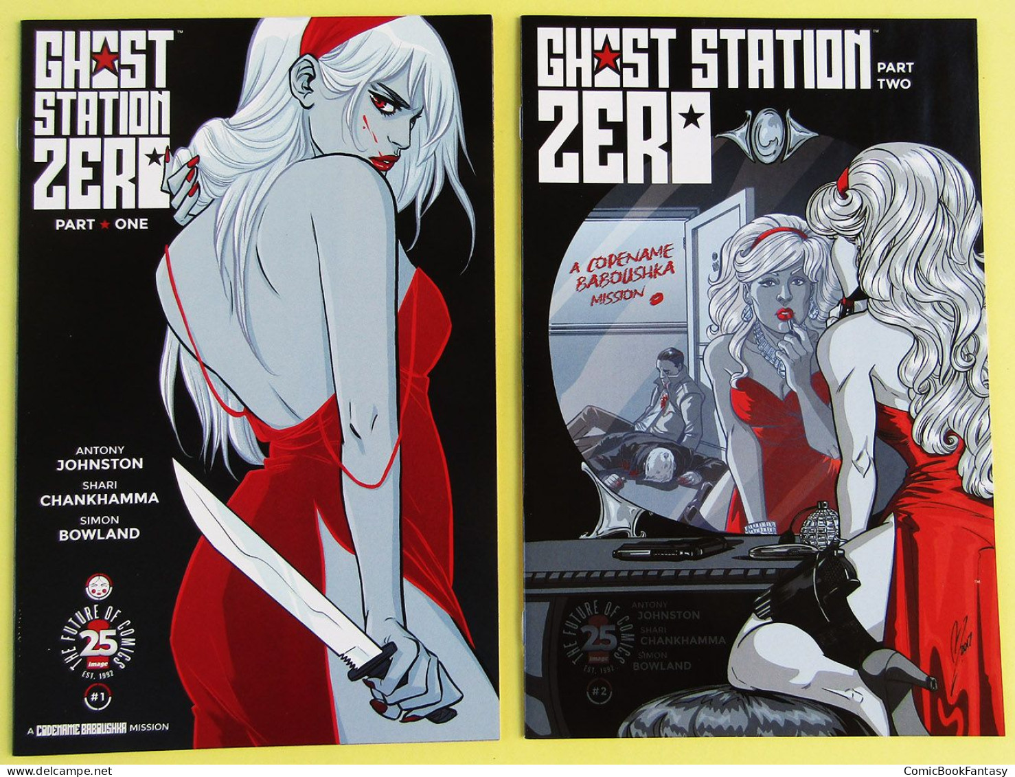 Ghost Station Zero #1-4 A Codename Babushka Mission Variants Set 2017 Image - NM - Otros Editores