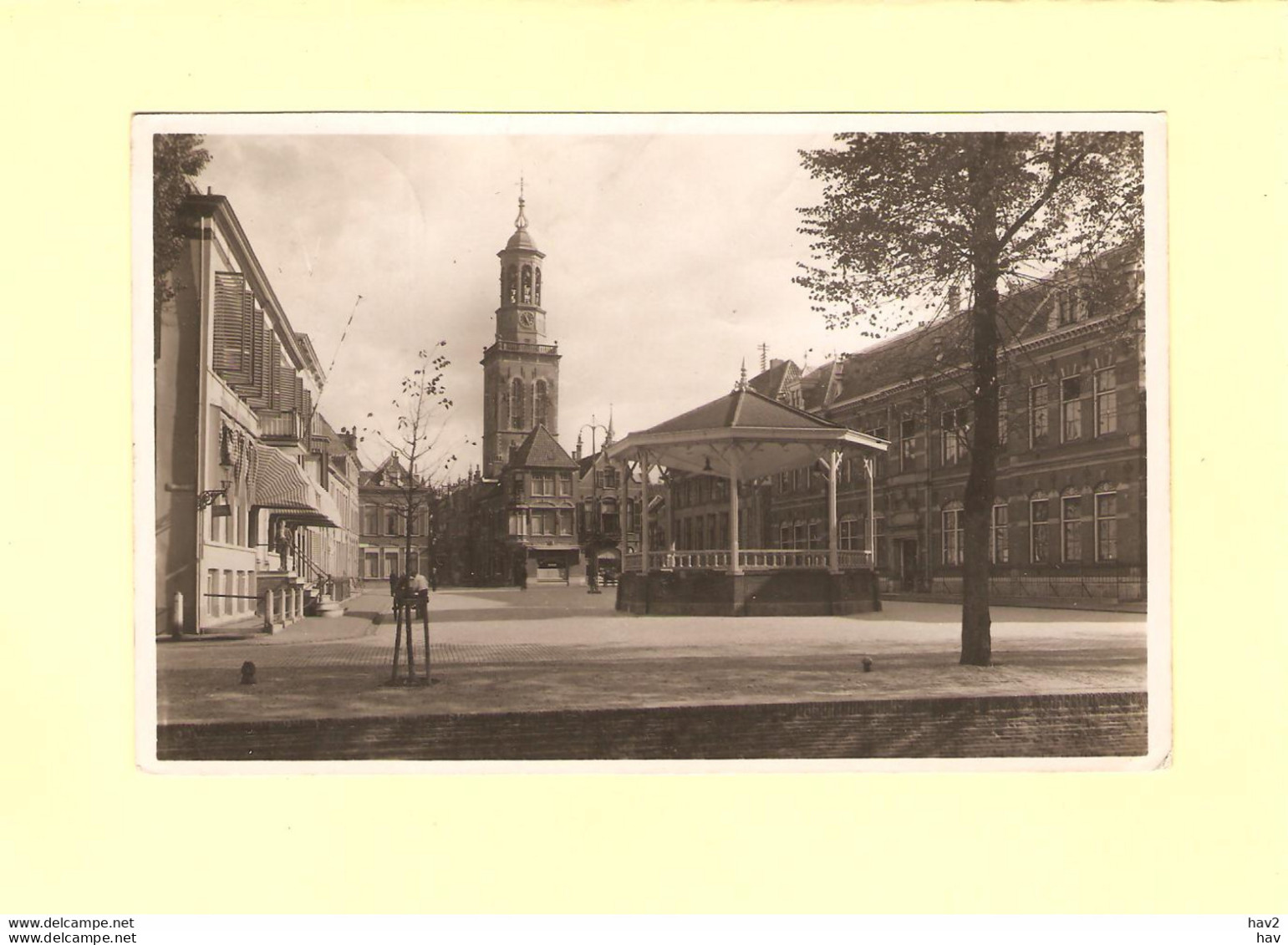 Kampen Nieuwe Markt En Toren 1948 A108 - Kampen