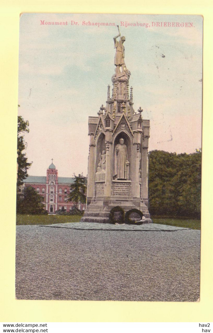 Rijsenburg Dr. Schaepman Beeld 1909 RY21157 - Driebergen – Rijsenburg