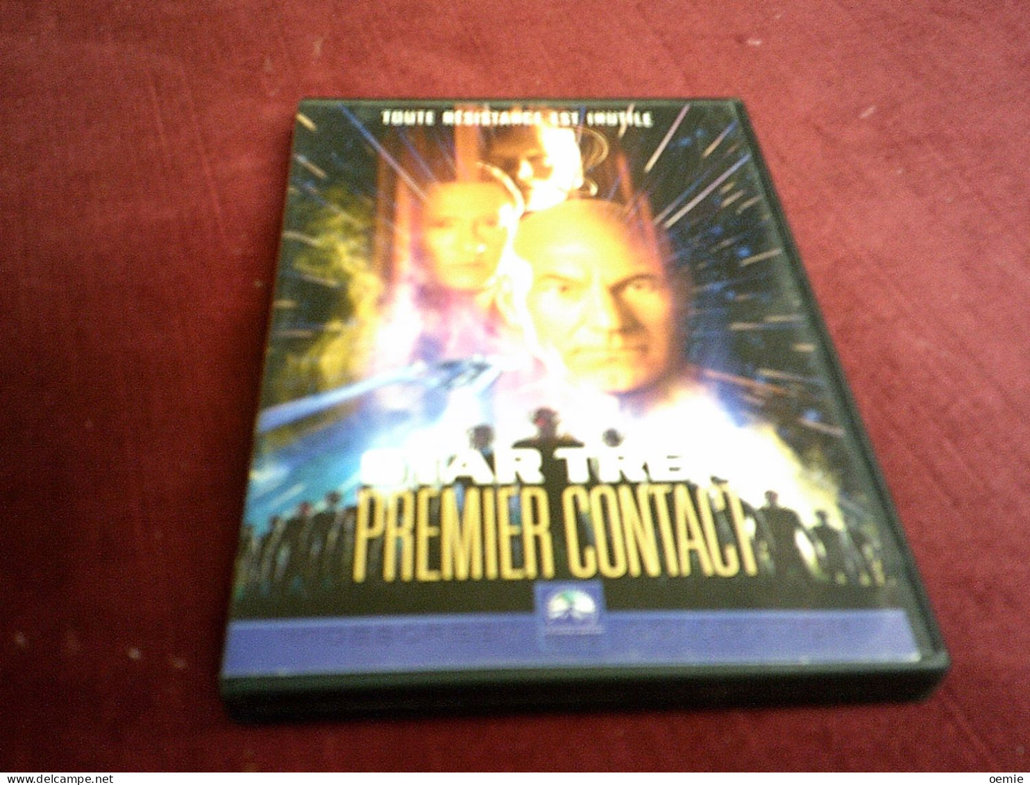 DVD  REF  74  °°  LE LOT DES 5  DVD  DE STAR TREK °°°