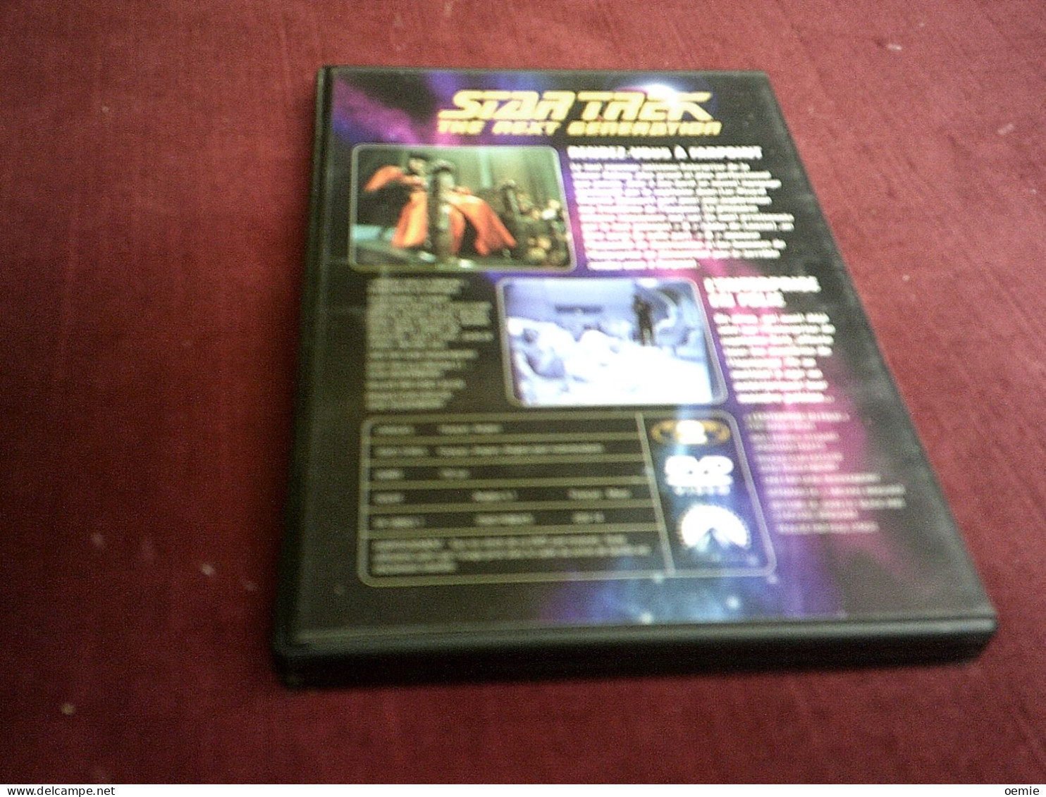 DVD  REF  74  °°  LE LOT DES 5  DVD  DE STAR TREK °°°