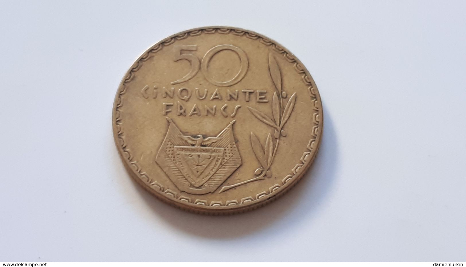 RWANDA 50 FRANCS 1977 - Rwanda