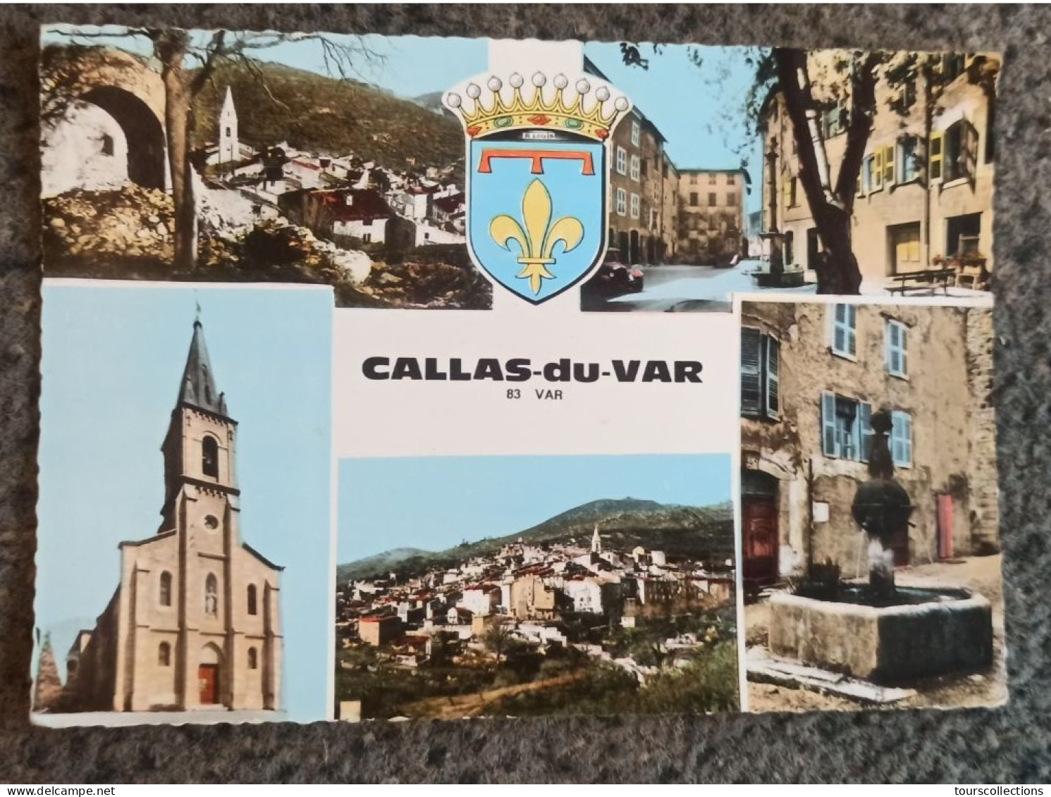 CPSM 83 VAR - CALLAS En 1968 - 5 Vues - Multivues - Callas