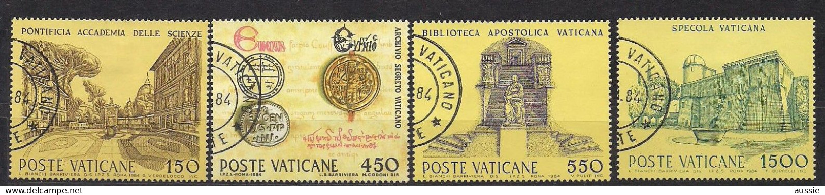 Vatikaan Vatican 1984 Yvertnr. 751-754 (o) Oblitéré  Cote 6 € - Gebraucht