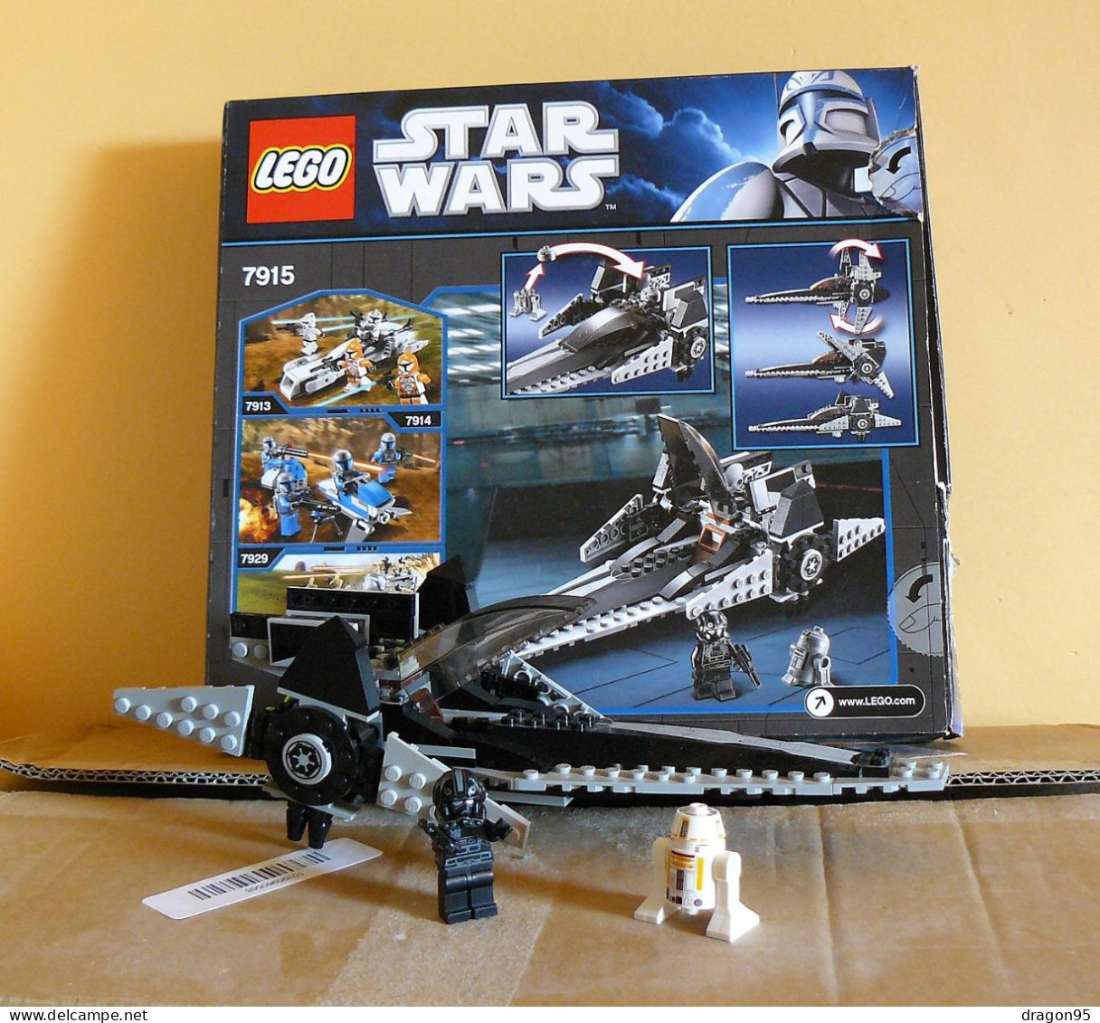 Lego Star Wars 7915 : Imperial V-Wing Starfighter - Boite - 2011 - Ohne Zuordnung