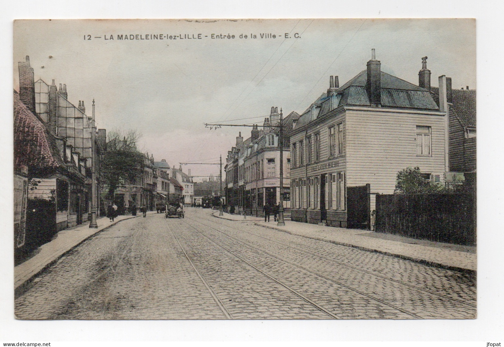 59 NORD - LA MADELEINE LES LILLE Entrée De La Ville, Aquarellée - La Madeleine