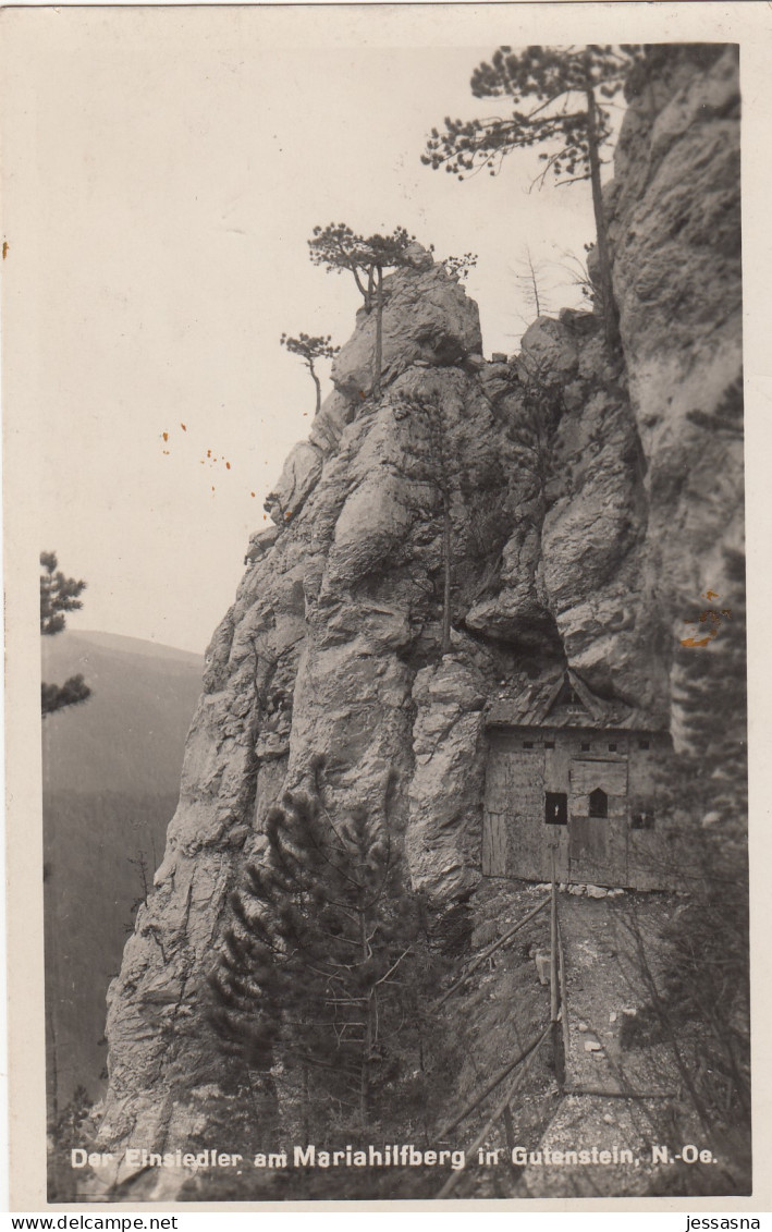 AK - Einsiedelei Am MARIAHILFBERG In Gutenstein 1933 - Wiener Neustadt