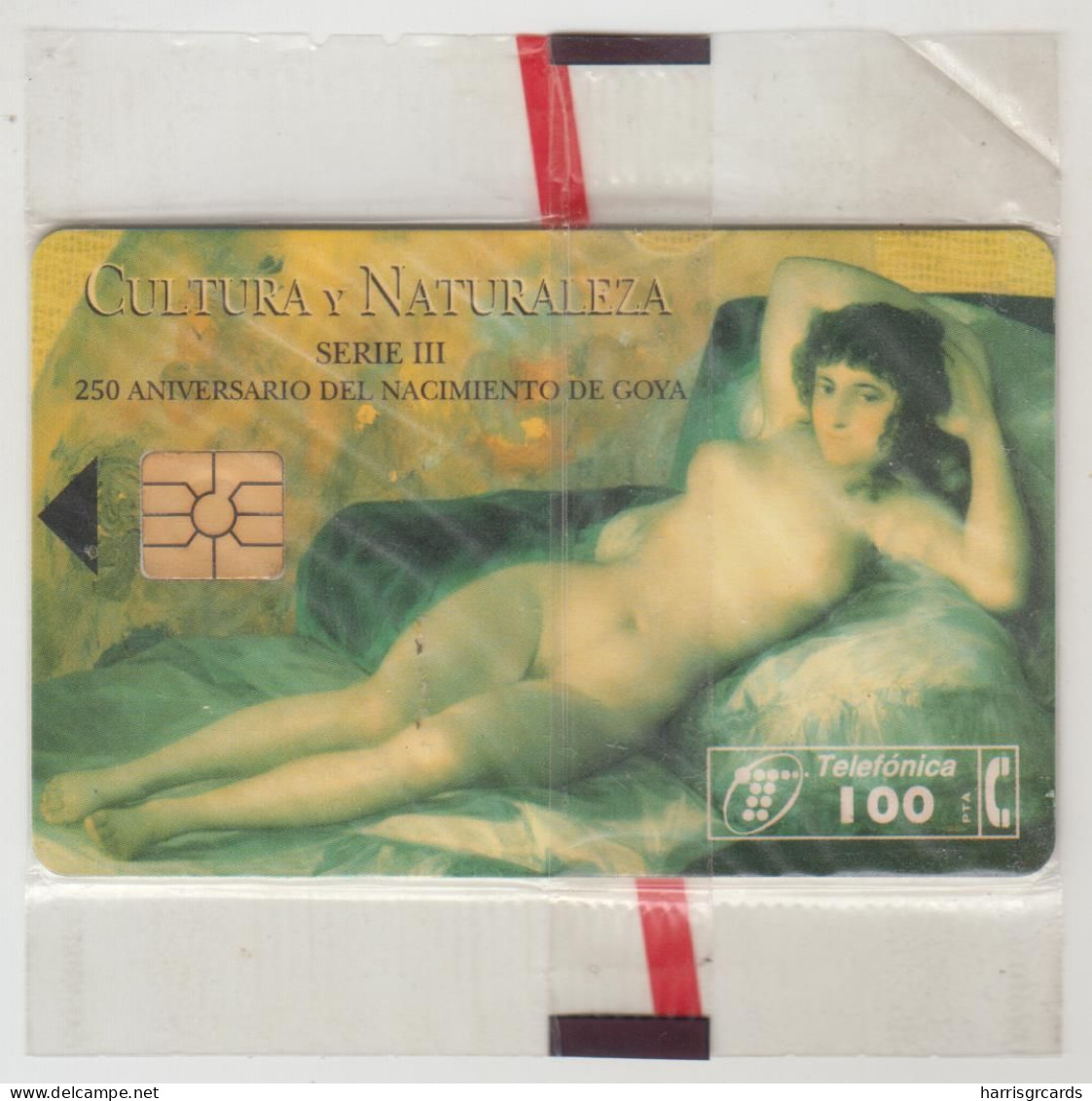 SPAIN - FNMT Cultura Y Naturaleza (Painting Nude Woman), P-200, 05/96, Tirage 9.100, Mint - Privatausgaben