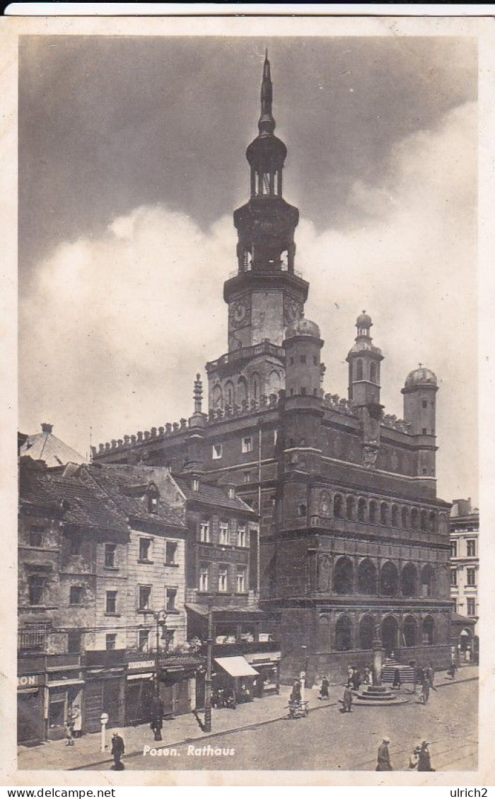 AK Posen - Rathaus - 1942 (65049) - Posen