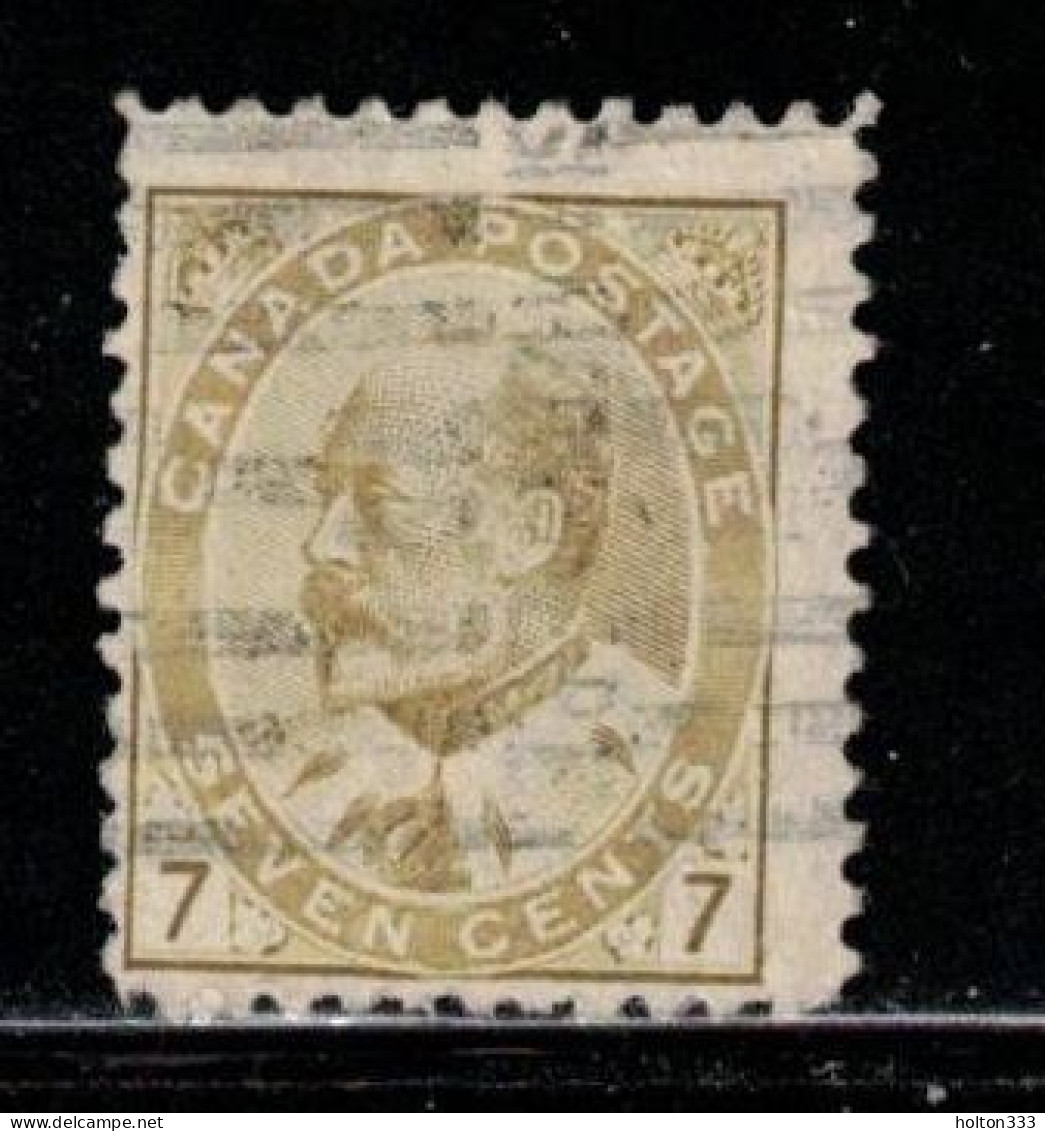 CANADA Scott # 92 Used - KEVII - Hinge Remnant - Ungebraucht