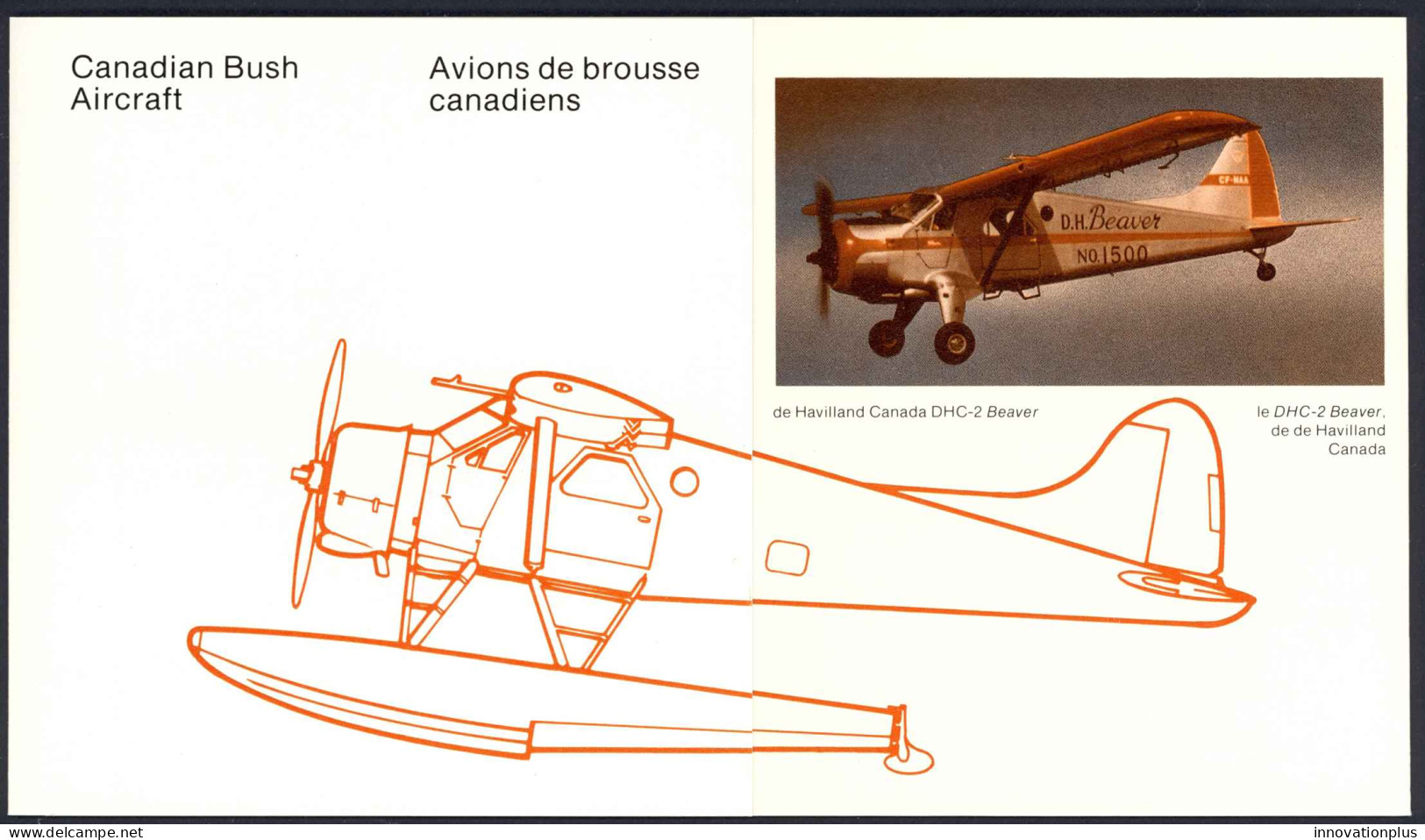 Canada Post Thematic Sc# 20 Mint 1982 Bush Aircraft - Canadese Postmerchandise