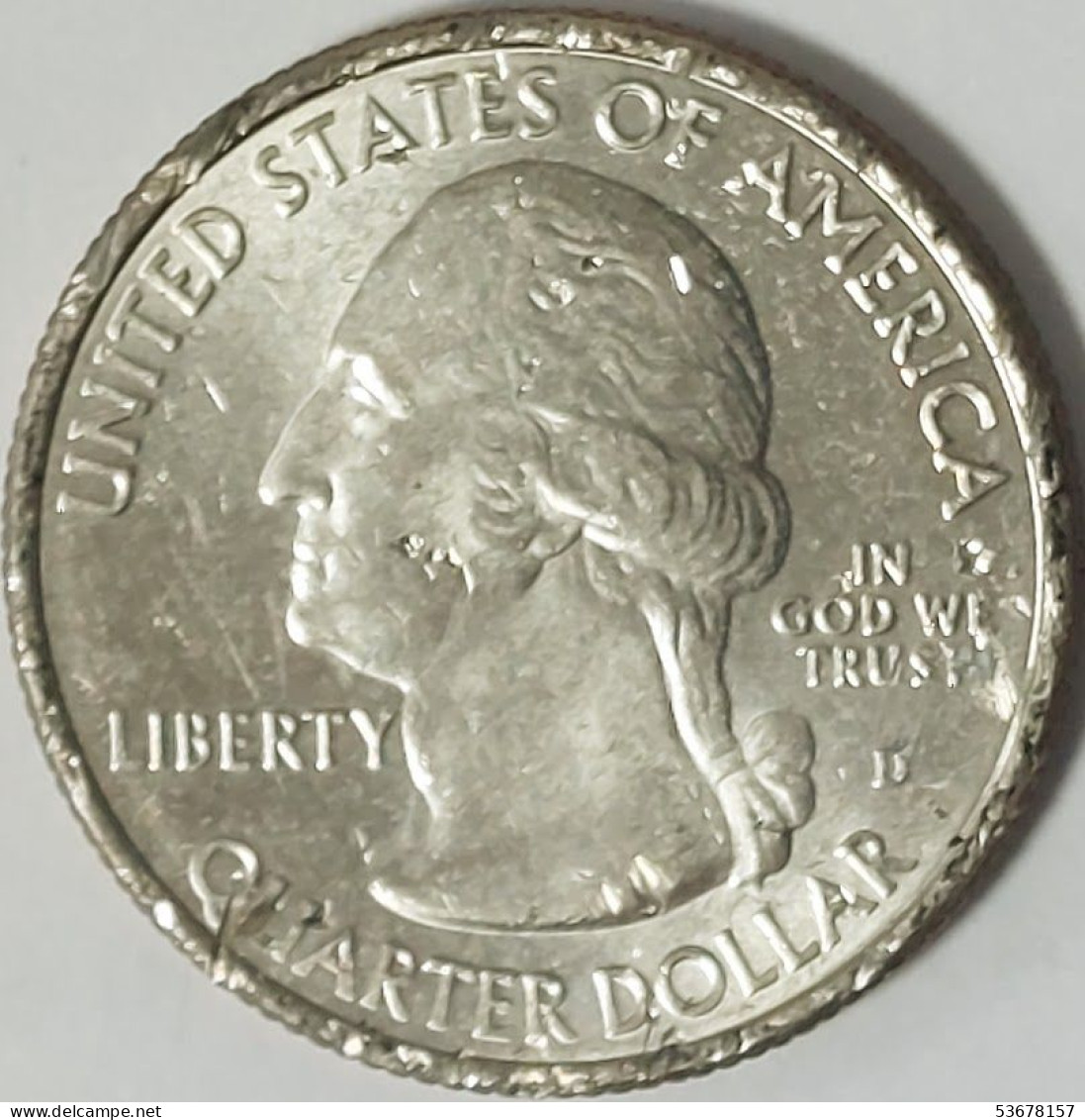 USA - ¼ Dollar 2020 D, Marsh-Billings-Rockefeller National Historical Park (#2530) - 2010-...: National Parks