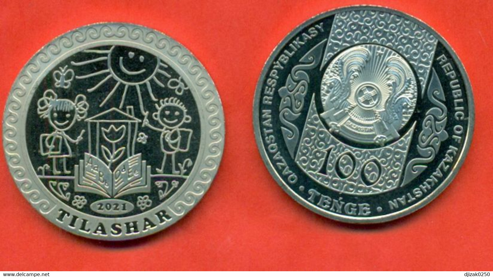 Kazakhstan 2021.Coin 100 Tenges From CuNi Tilashar.Coin From The Series National Rites And Traditions. - Kasachstan