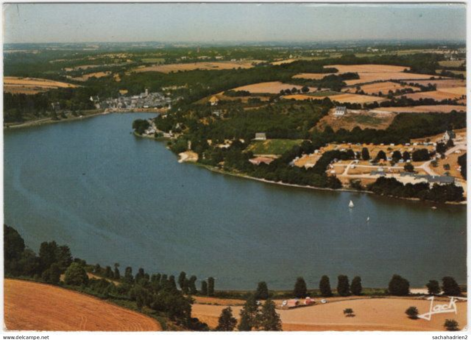 22. Gf. JUGON. Le Lac Et Le Camping. 3371 - Jugon-les-Lacs