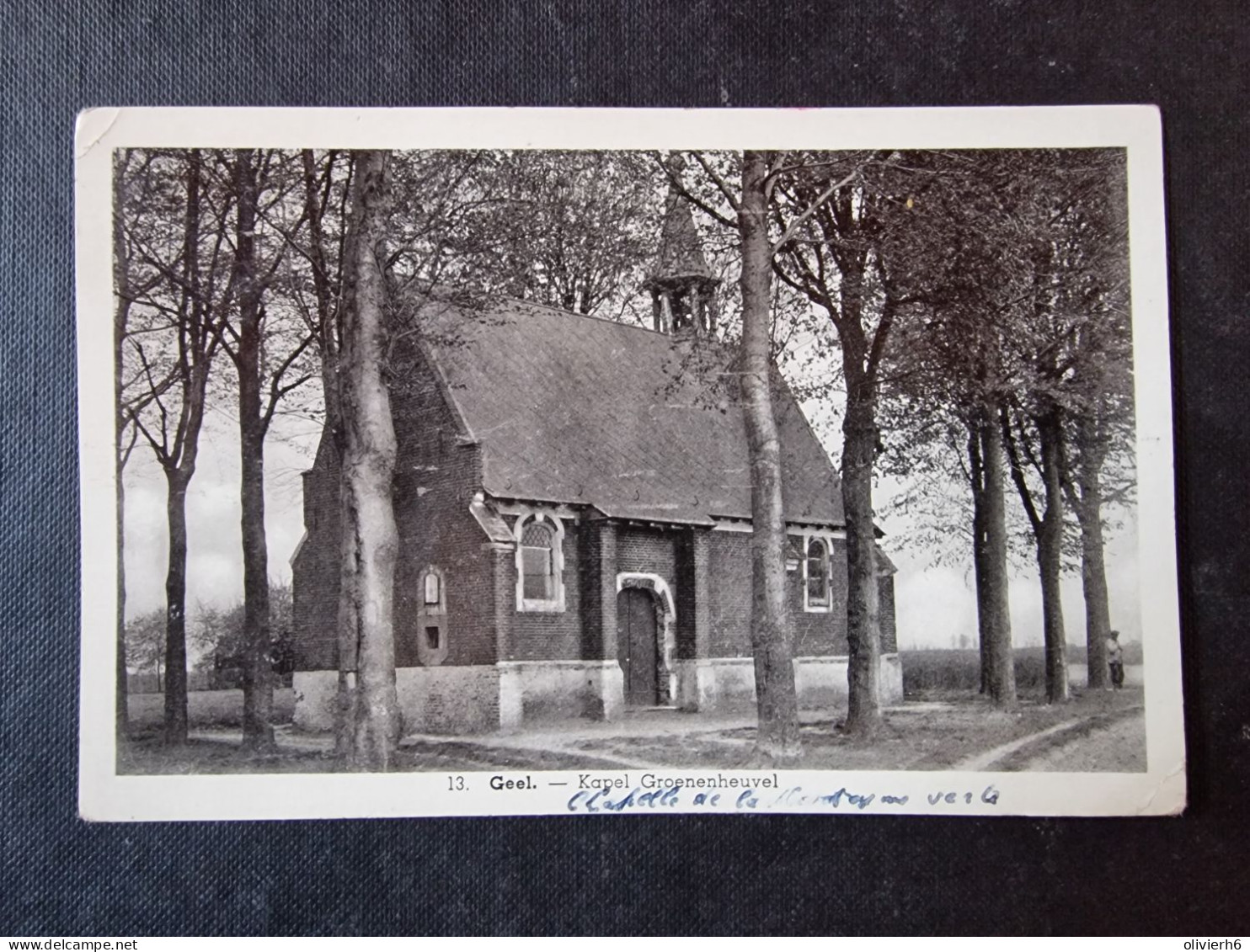 CP BELGIQUE (M2308) GEEL (2 Vues) Kapel Groenenheuvel - Geel