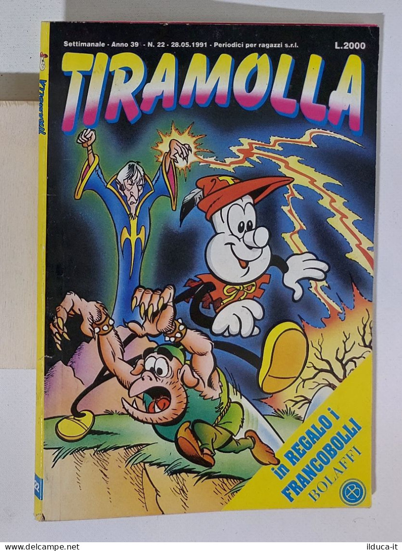 47721 TIRAMOLLA 1991 A. 39 N. 22 - Vallardi NO FRANCOBOLLI - Humor